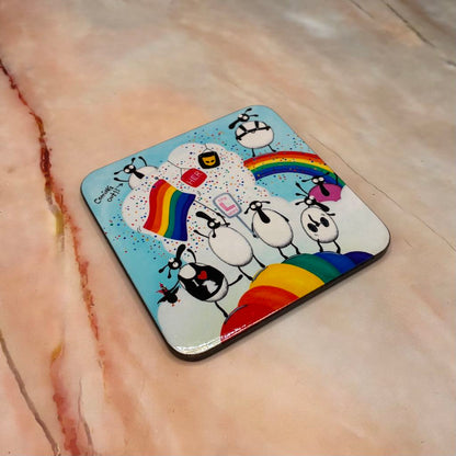 Sheep Art Coasters | Various Designs