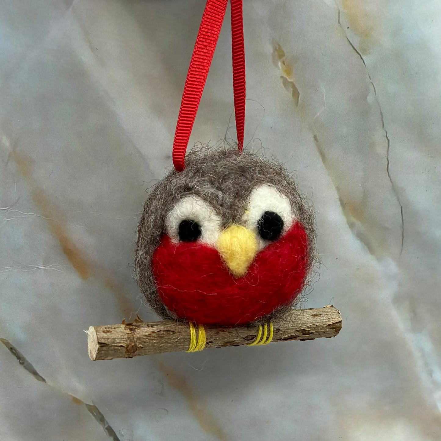 Handmade Hanging Decorations | Needle Felted Animals