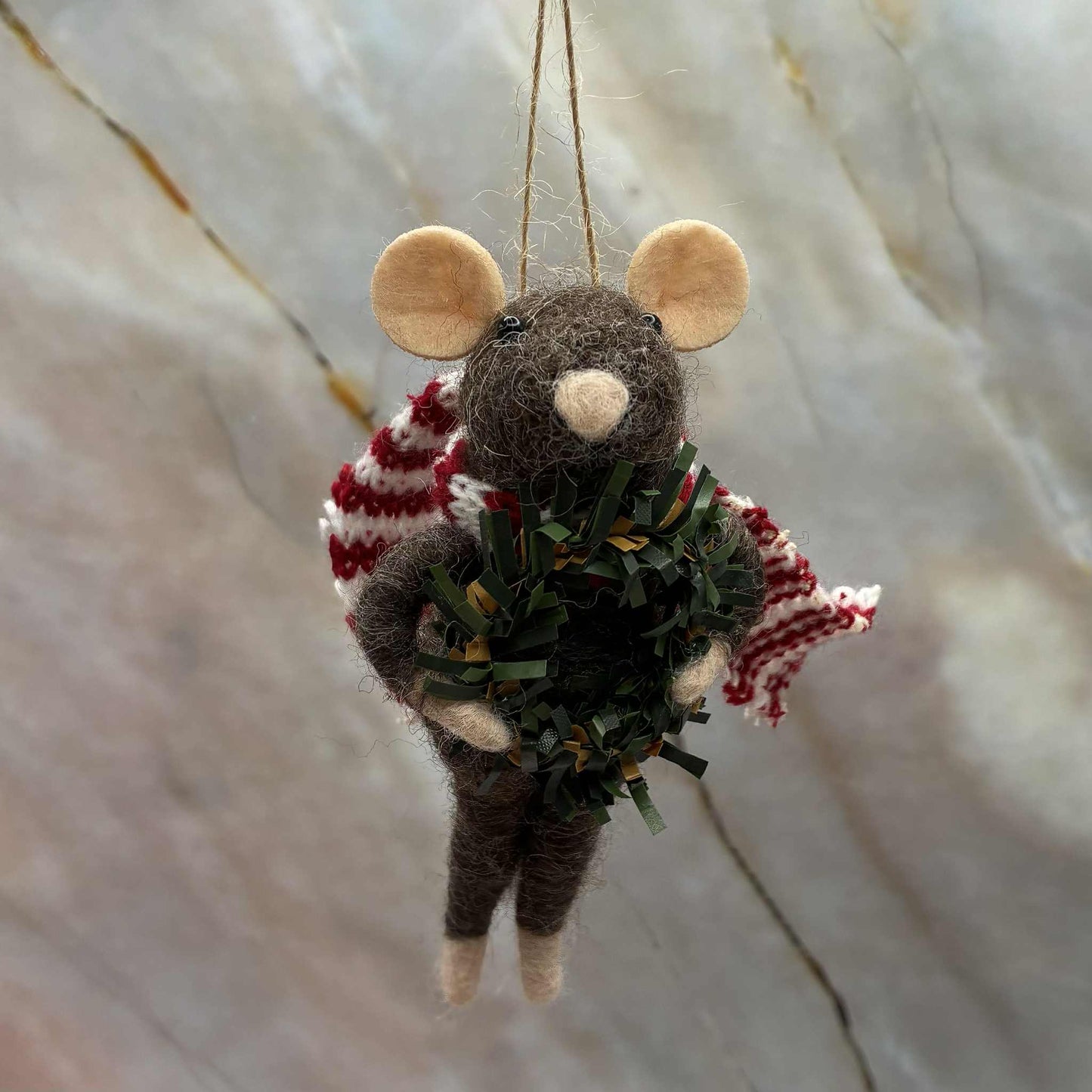 Felted Christmas Tree Decorations | Various Designs