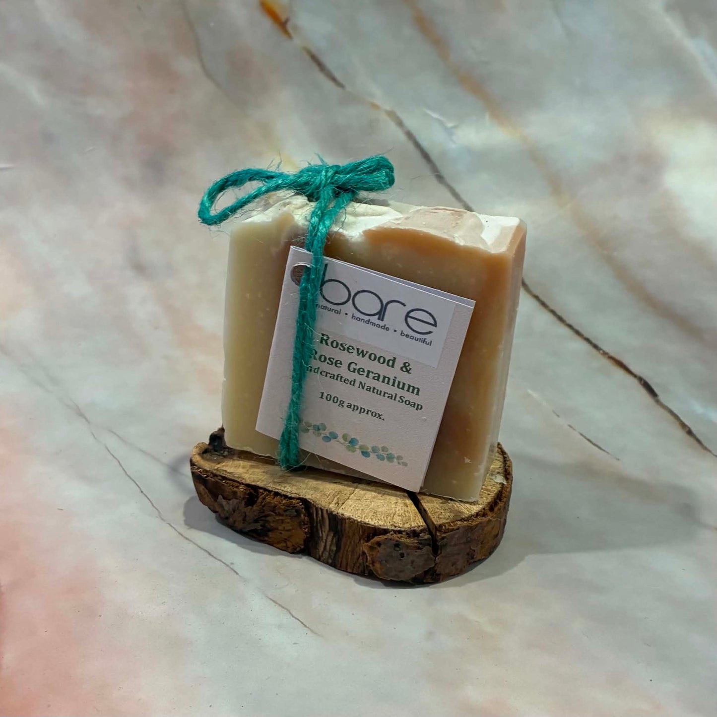 Rosewood & Rose Geranium | Handmade Natural Soap | Perfect for Dry & Combination Skin