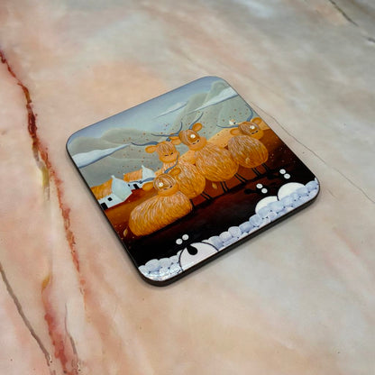 Sheep Art Coasters | Various Designs