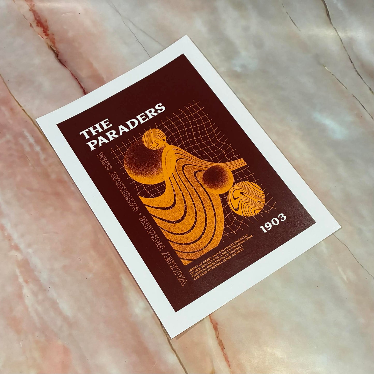 Retro Football Team Prints | A4 | Various Designs