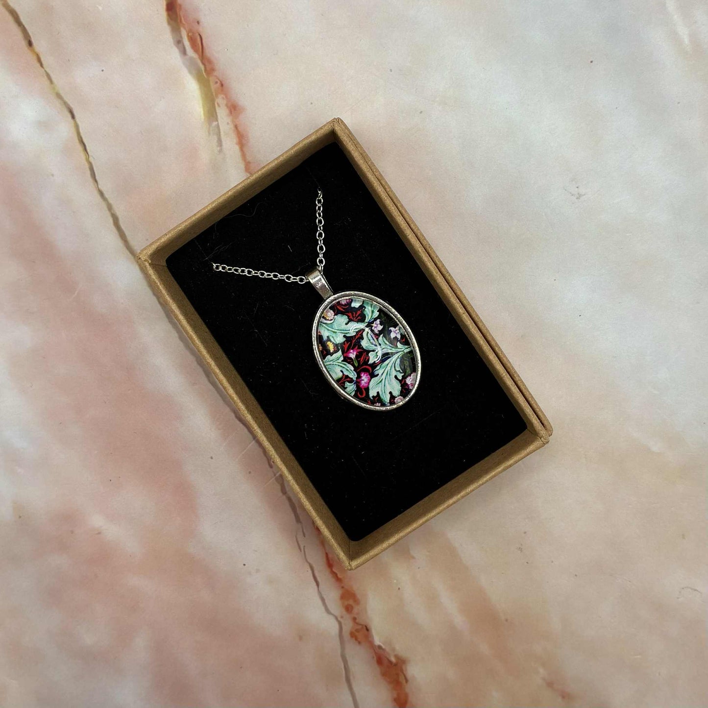 Pendant Necklaces | Glass Cabochon | Various Designs