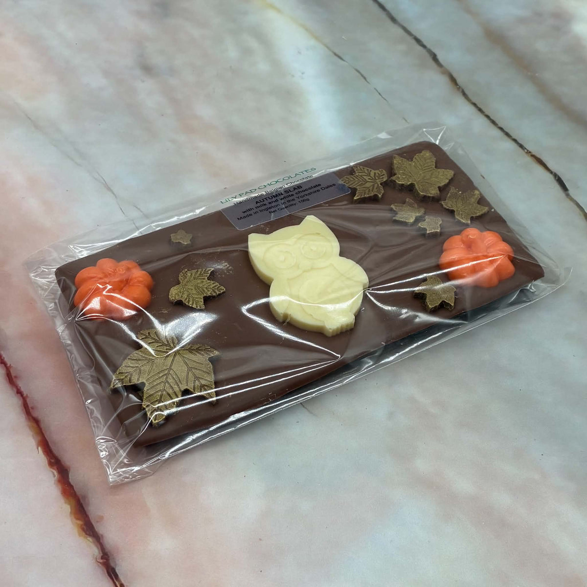 The Autumn Slabs | Belgian Milk & White Chocolate | Various Sizes