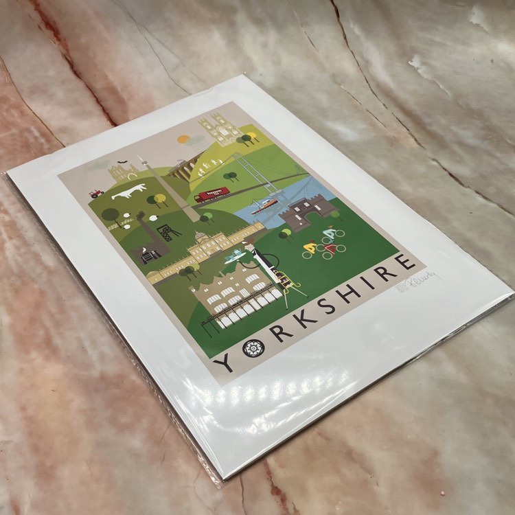 Yorkshire Inspired A4 Art Prints | Various Designs