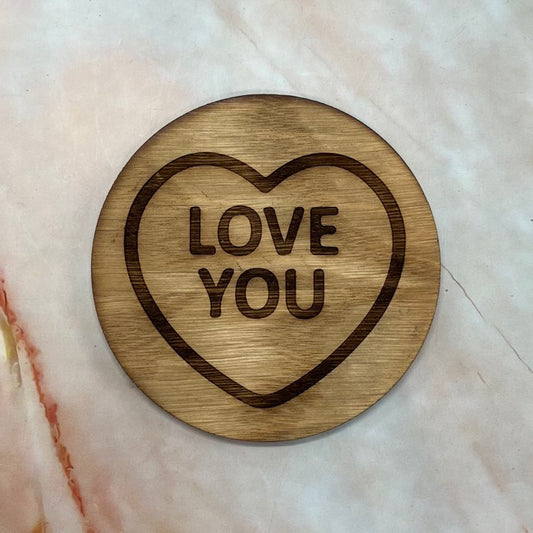 Wooden Coasters | Laser Etched | Various Designs