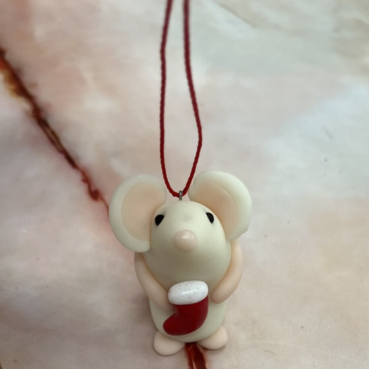 Christmas Themed Glow In The Dark Animals | Polymer Clay | Various Designs