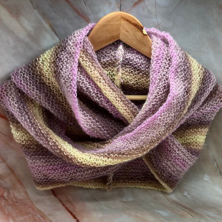 Hand Knitted Large Loop Scarves | Choose Your Colour!