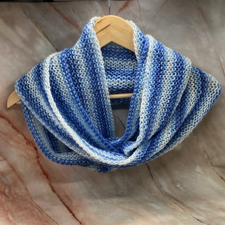 Hand Knitted Loop Scarves | Choose Your Colour!