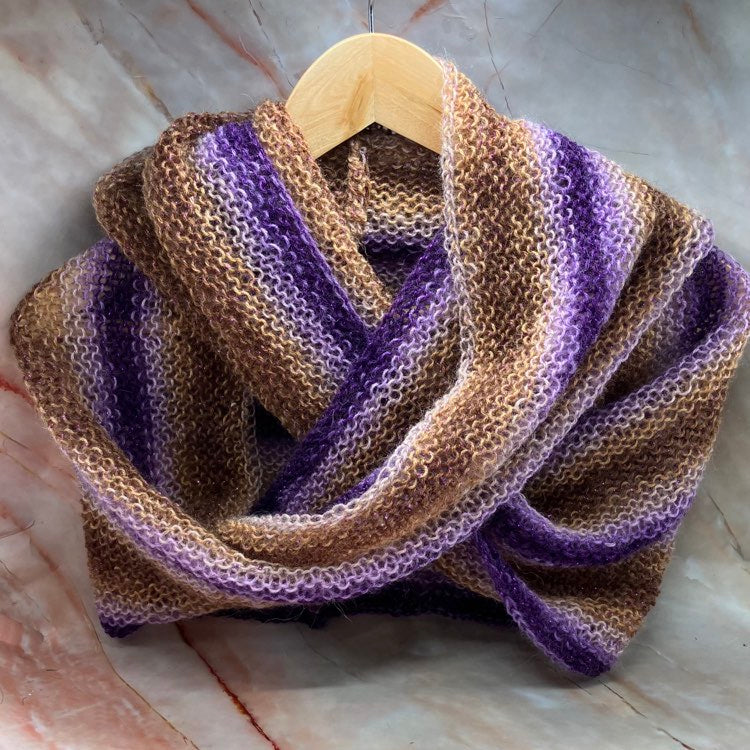 Hand Knitted Large Loop Scarves | Choose Your Colour!