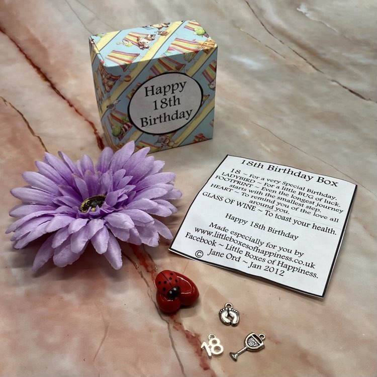 18th Birthday | Unique Gift Box