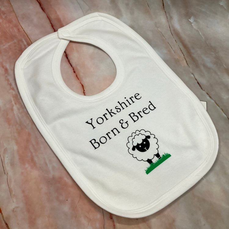 Yorkshire Sayings Baby Bibs | Various Designs