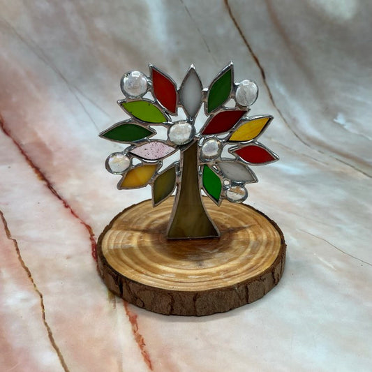 Freestanding Tree | Stained Glass