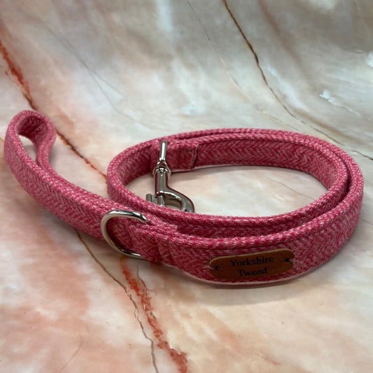 Handmade Yorkshire Tweed Dog Leads | Choose Your Colour!