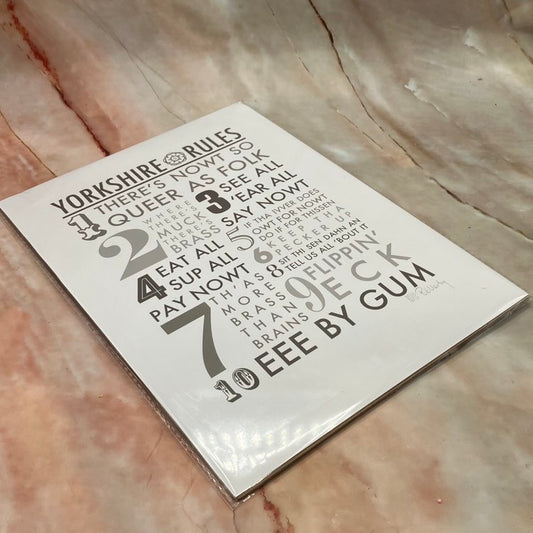 Yorkshire Inspired A4 Art Prints | Various Designs