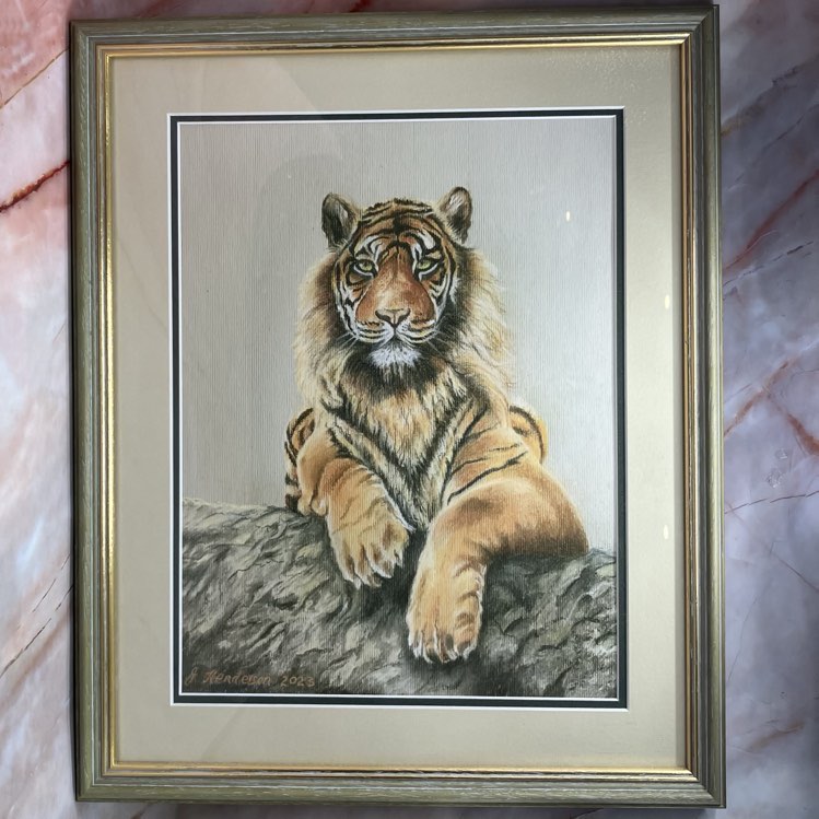 Paws for Effect | Pastel Print of an Original Painting