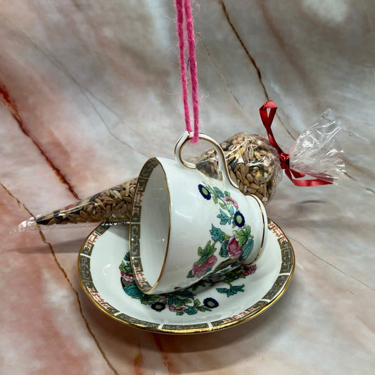 Tea Cup Bird Feeders | Various Designs
