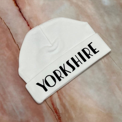 Yorkshire Sayings & Slang Babies Beanie Hats (0-3mths) | Various Designs
